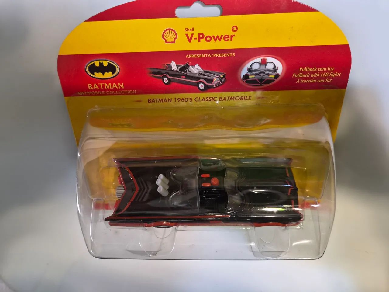 Carro do Batman 1960 Shell no blister - Foto 3