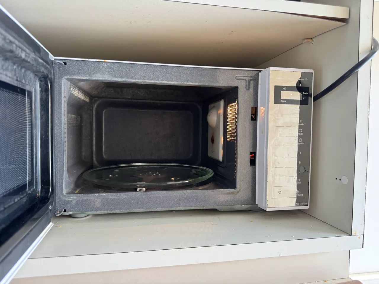 Microondas Panasonic espelhado  - Foto 3