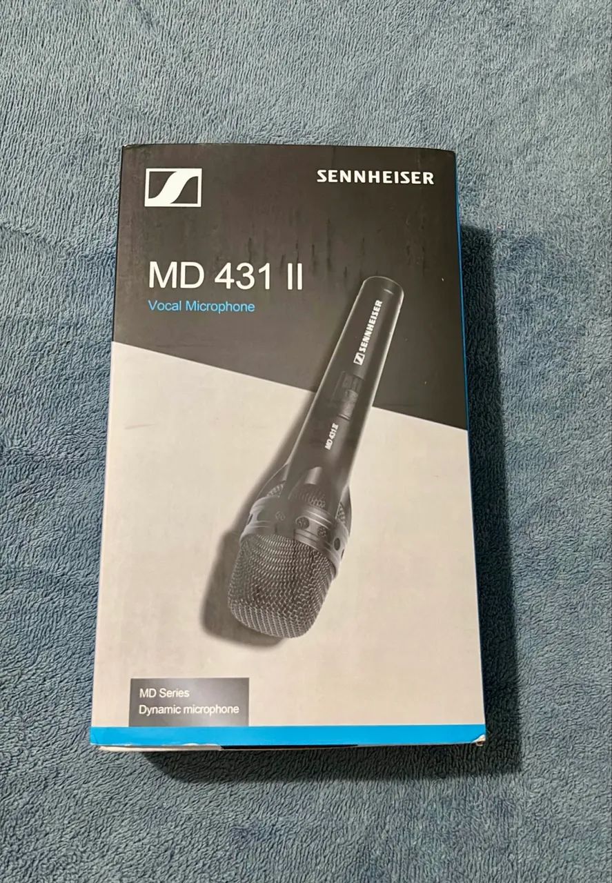 Microfone Sennheiser MD431 II - Microfones e Gravadores - Santo