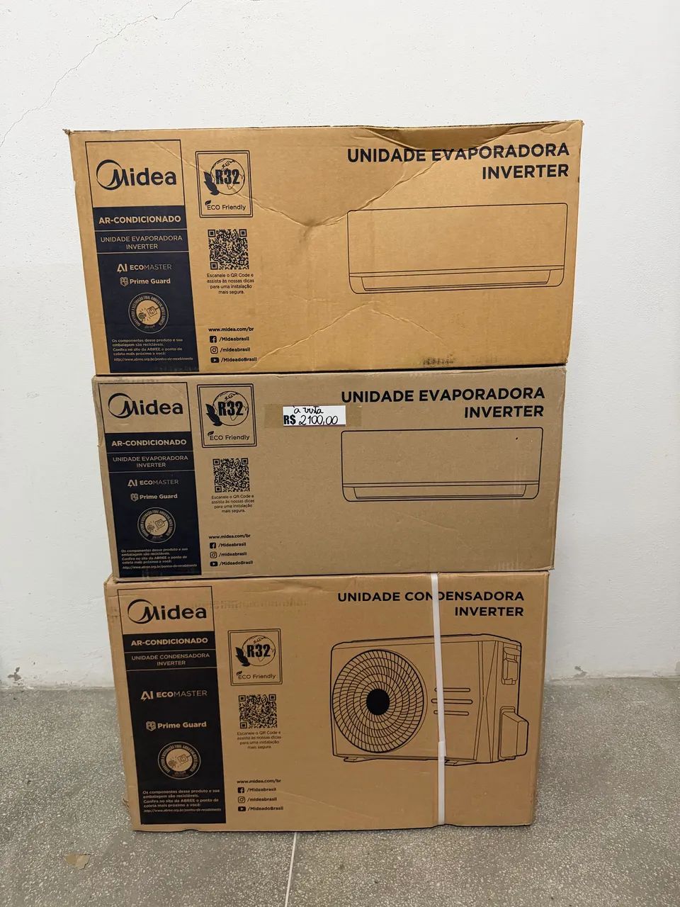 Ar-condicionado agratto 12mil BTUS INVERT  - Foto 3