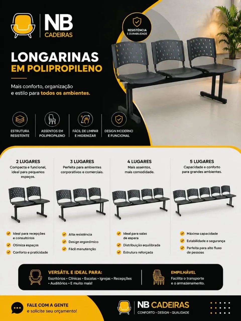 Longarinas de ISO  