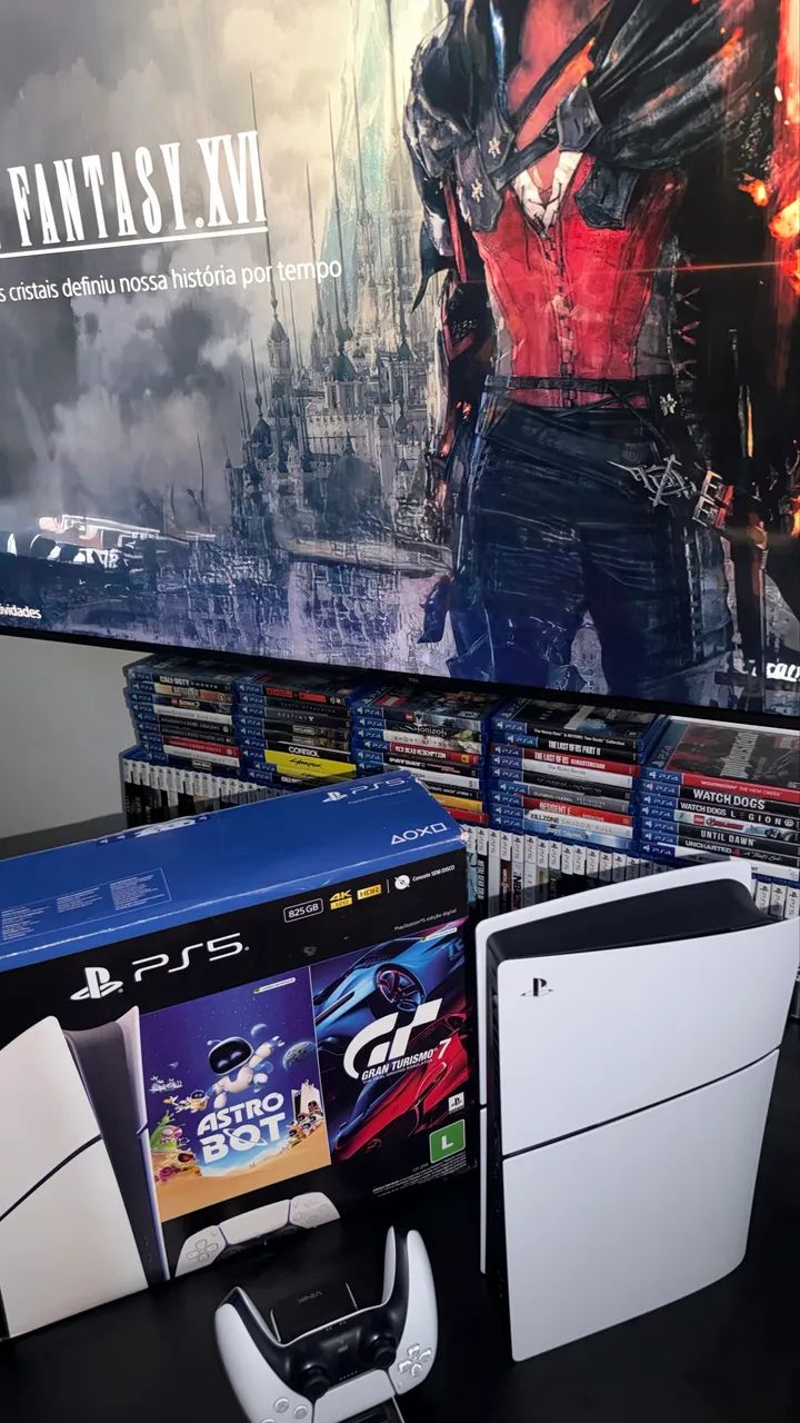 PlayStation 5 SLIM - PS5  DIGITAL - CFI 2114 - Impecável 