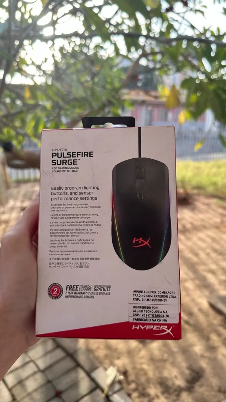 Mouse Hyperx Pulsefire Surge RGB - Foto 2