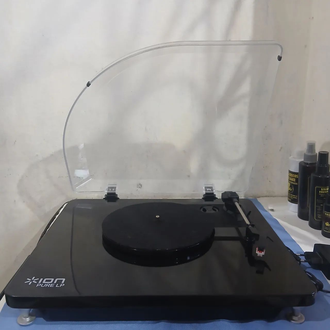 Toca Discos Ion Pure LP Funcionando.