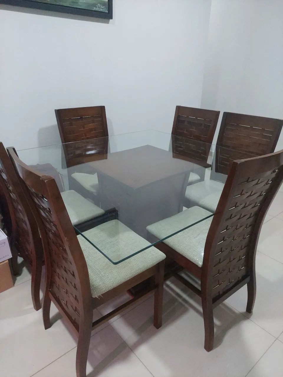 Mesa de jantar para 6 cadeiras  - Foto 5