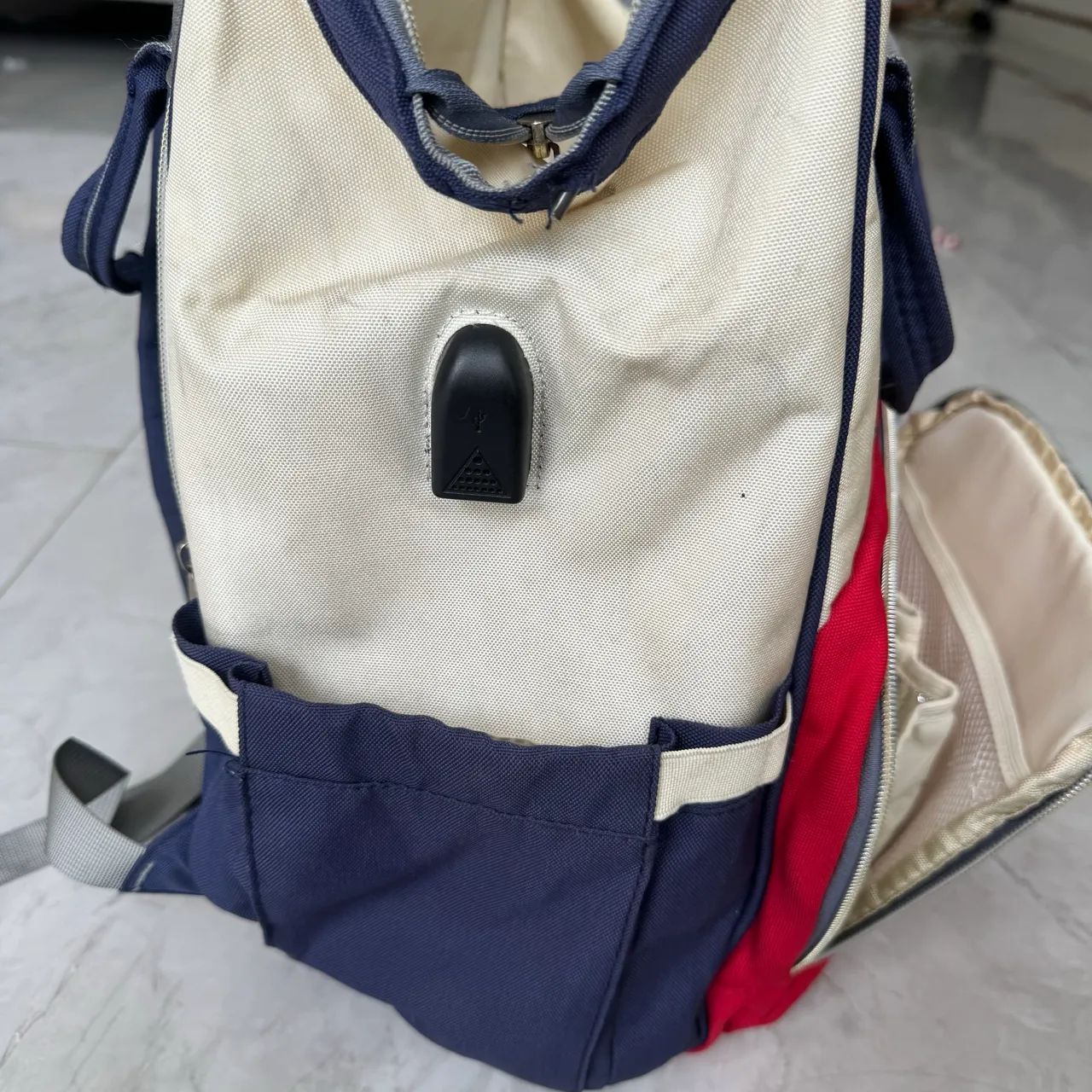 Mochila maternidade LEQUEEN ORIGINAL - Foto 4