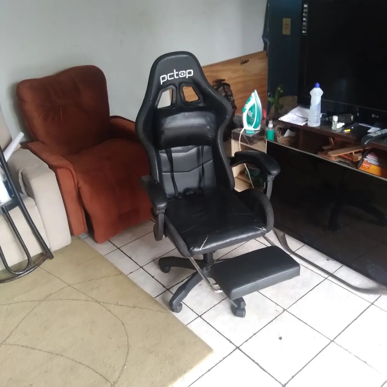 Cadeira gammer reclinavel  - Foto 4