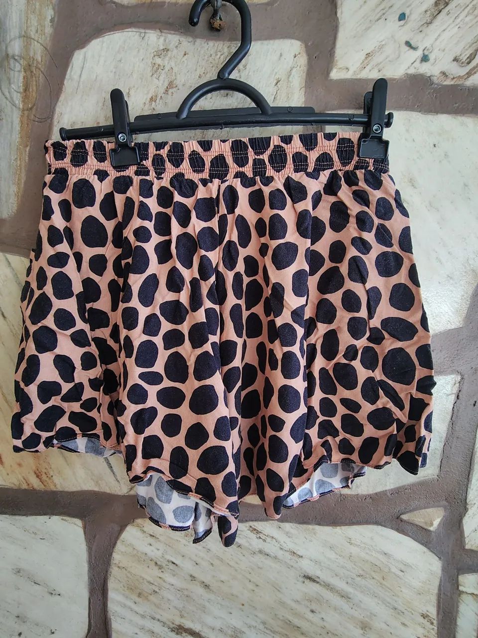 2 Shorts cores:  amarelo e estampa oncinha  - Foto 3