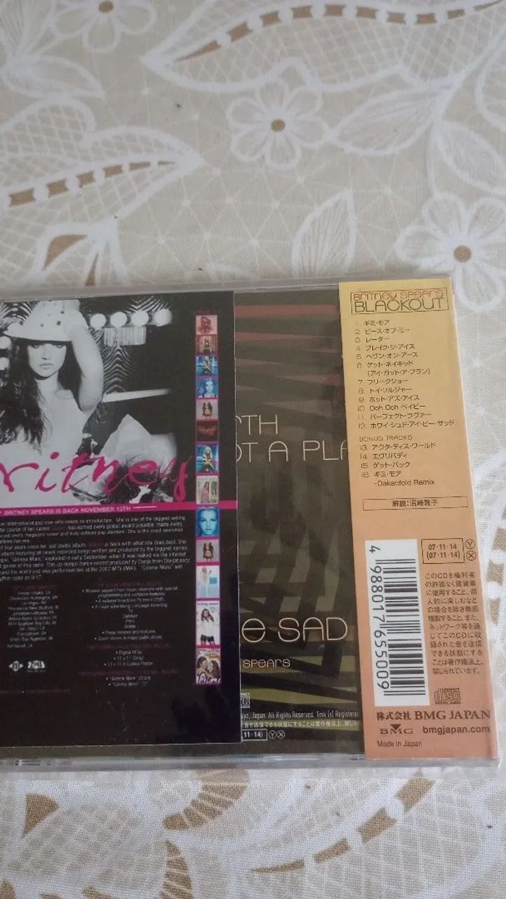 Britney Spears Blackout Japonês  - Foto 2