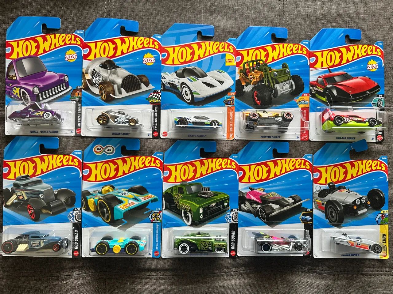 Hot Wheels Pacote Combo 10 carrinhos