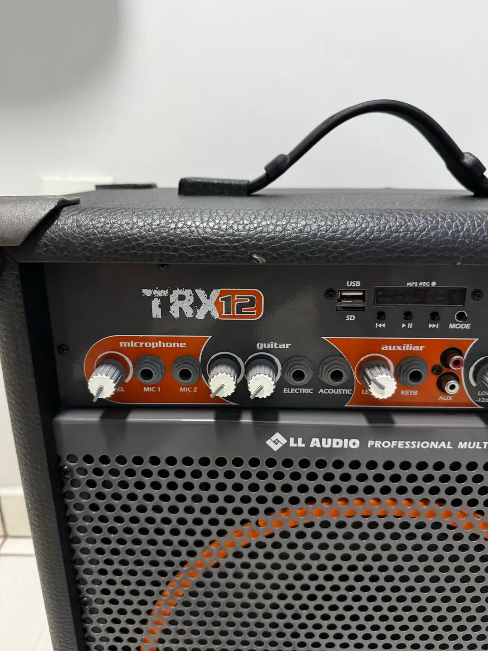 Caixa De Som Amplificada Multiuso Trx12 80w Bluetooth - Foto 2