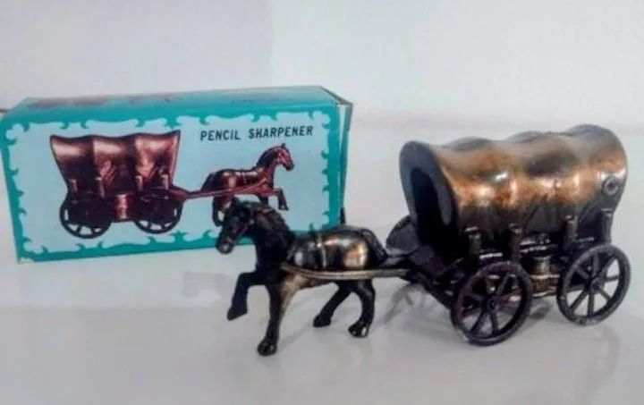 Miniatura Carruagem do Velho Oeste em Metal  - Foto 3