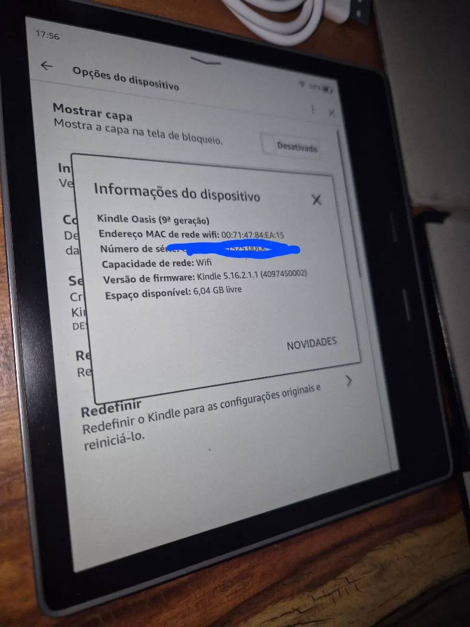 Kindle Oásis em ótimo Estado - Foto 5