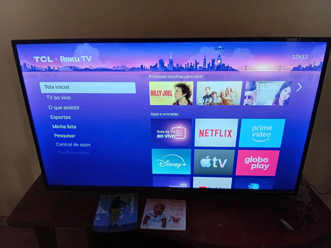 SMARTV 43 polegadas tcl completa com ROKU TV integrada  - Foto 2
