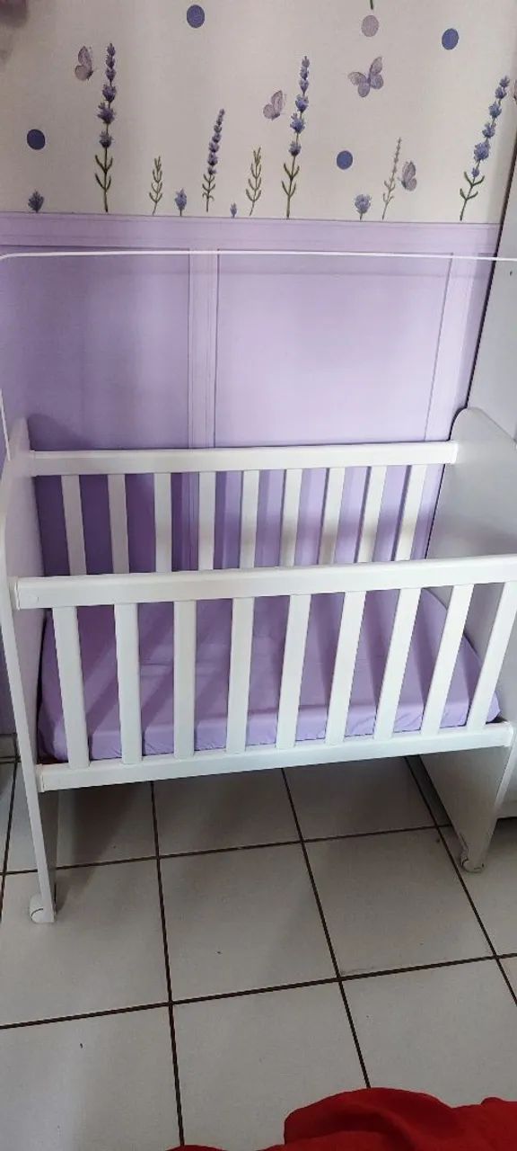 Vendo berço de bebê semi-novo , chama no WhatsApp * - Foto 3