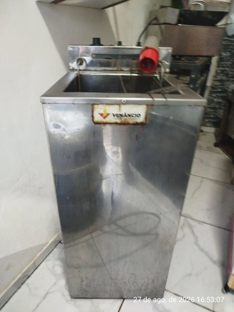 Fritadeira Venâncio profissional água e óleo 23l