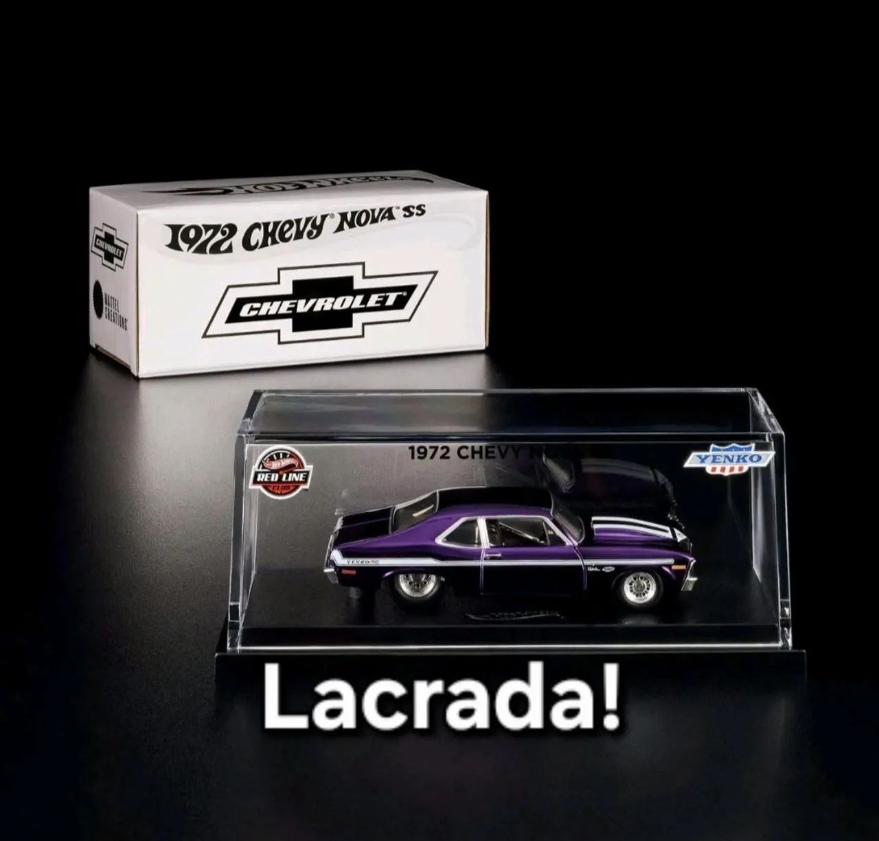 Hot Wheels RLC Chevrolet 1972 Chevy Nova SS - Hobbies e coleções
