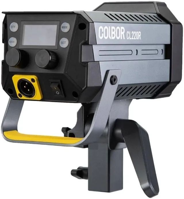 CL220R Colbor Iluminador Led Cob 220W RGB p/ complemento de esúdio, câmera, cenário e foto - Foto 3