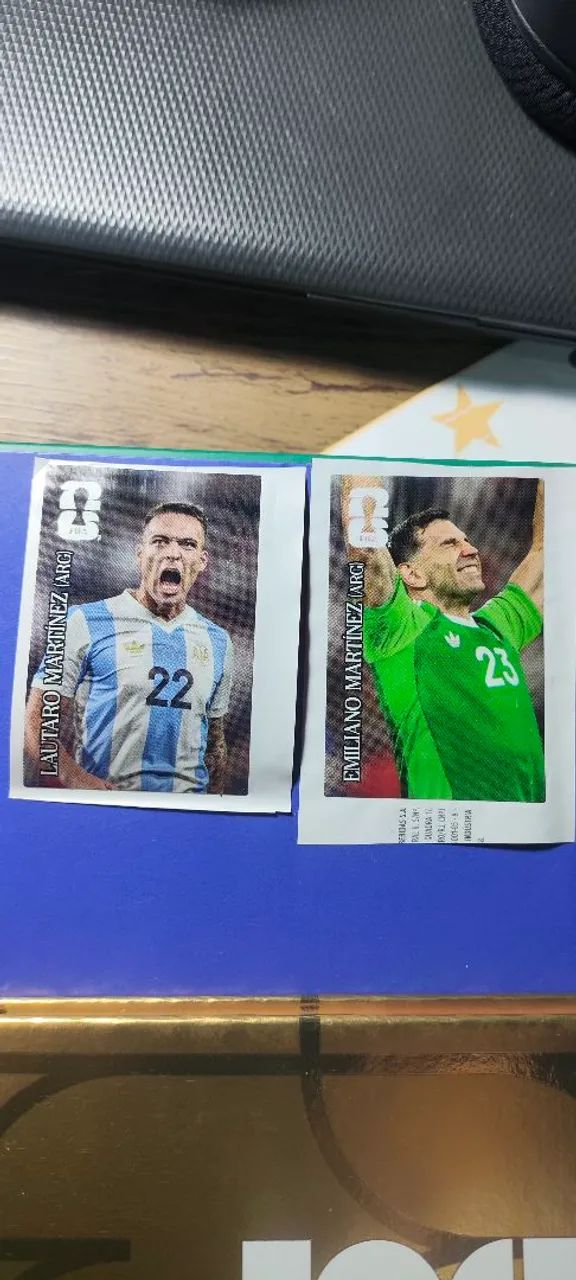 Figurinhas da coca cola da copa *