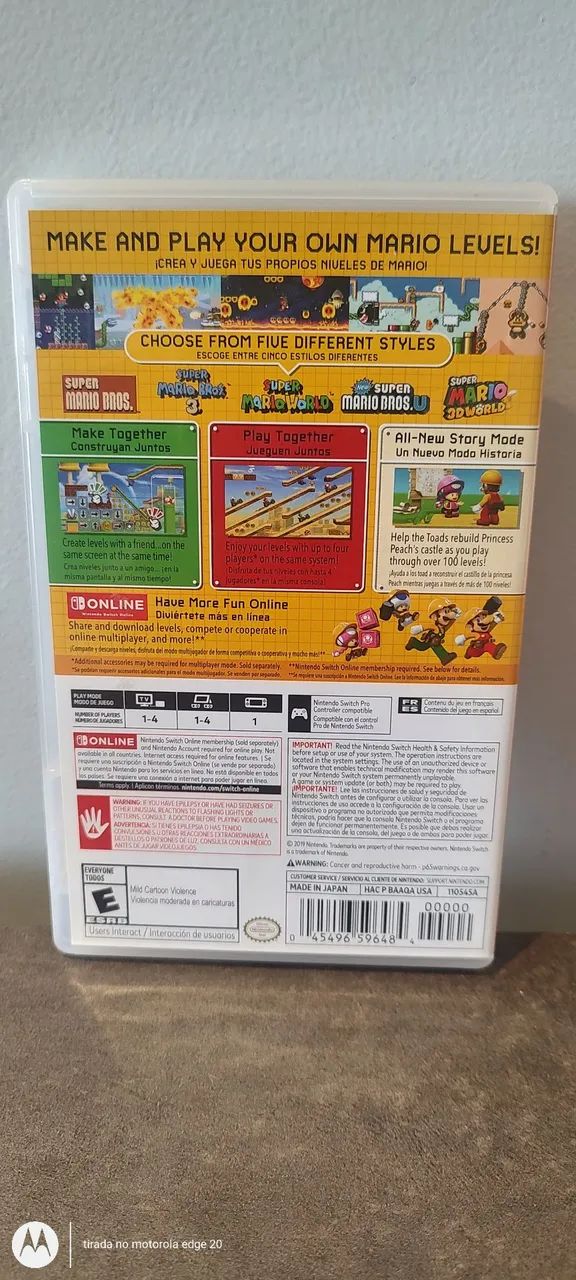Super Mario Maker 2 - Nintendo Switch - Foto 2