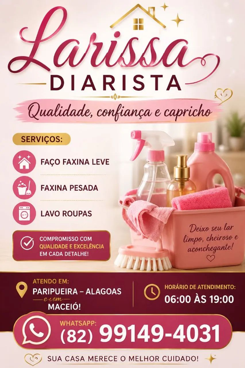 Diarista detalhista 