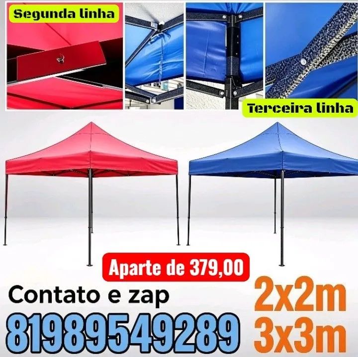 Tenda sanfonada 