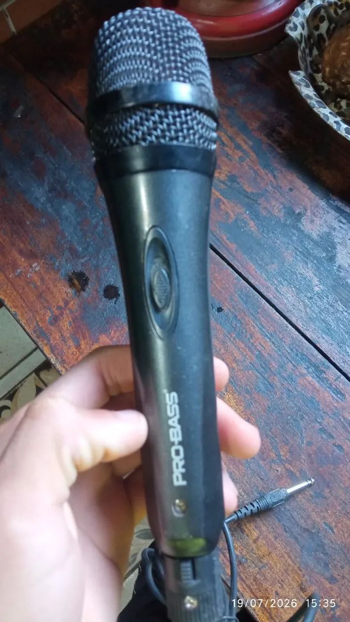 Microfone com fio  - Foto 2