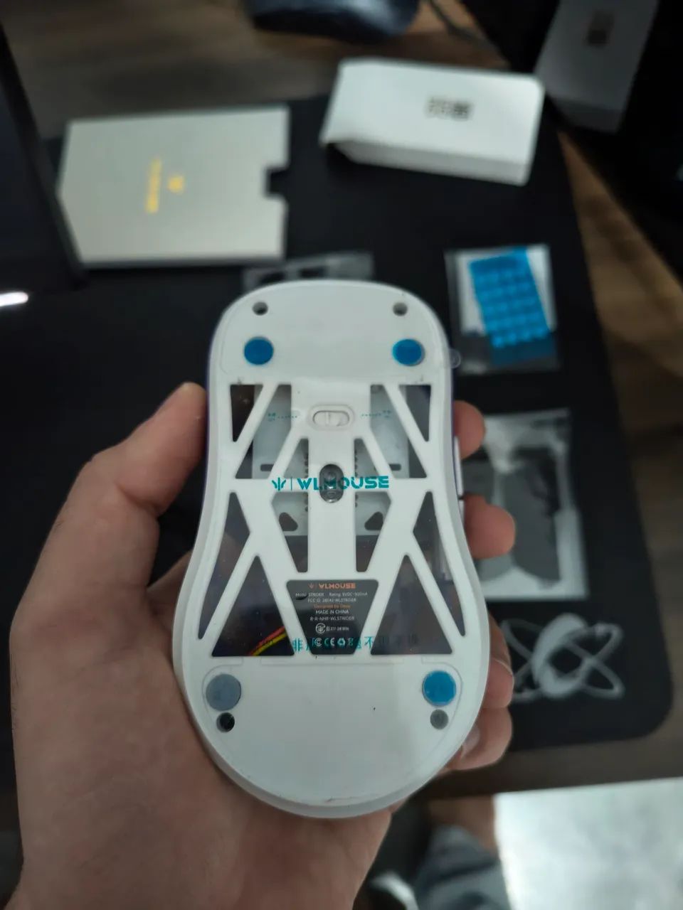 Mouse wl strider purple - switch omron  - Foto 5