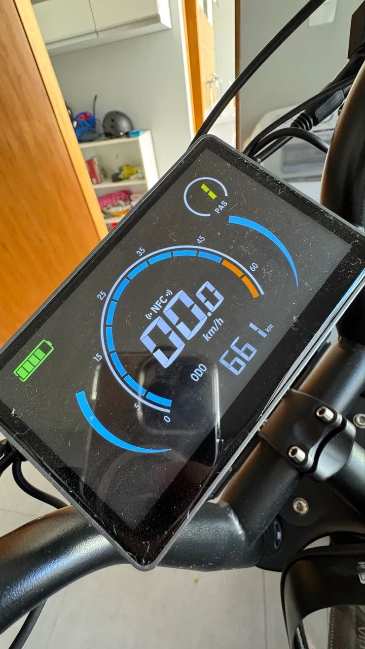 Bicicleta Elétrica Ouxi V8 Pro 1000w 48v 15ah 50km/h - Foto 6