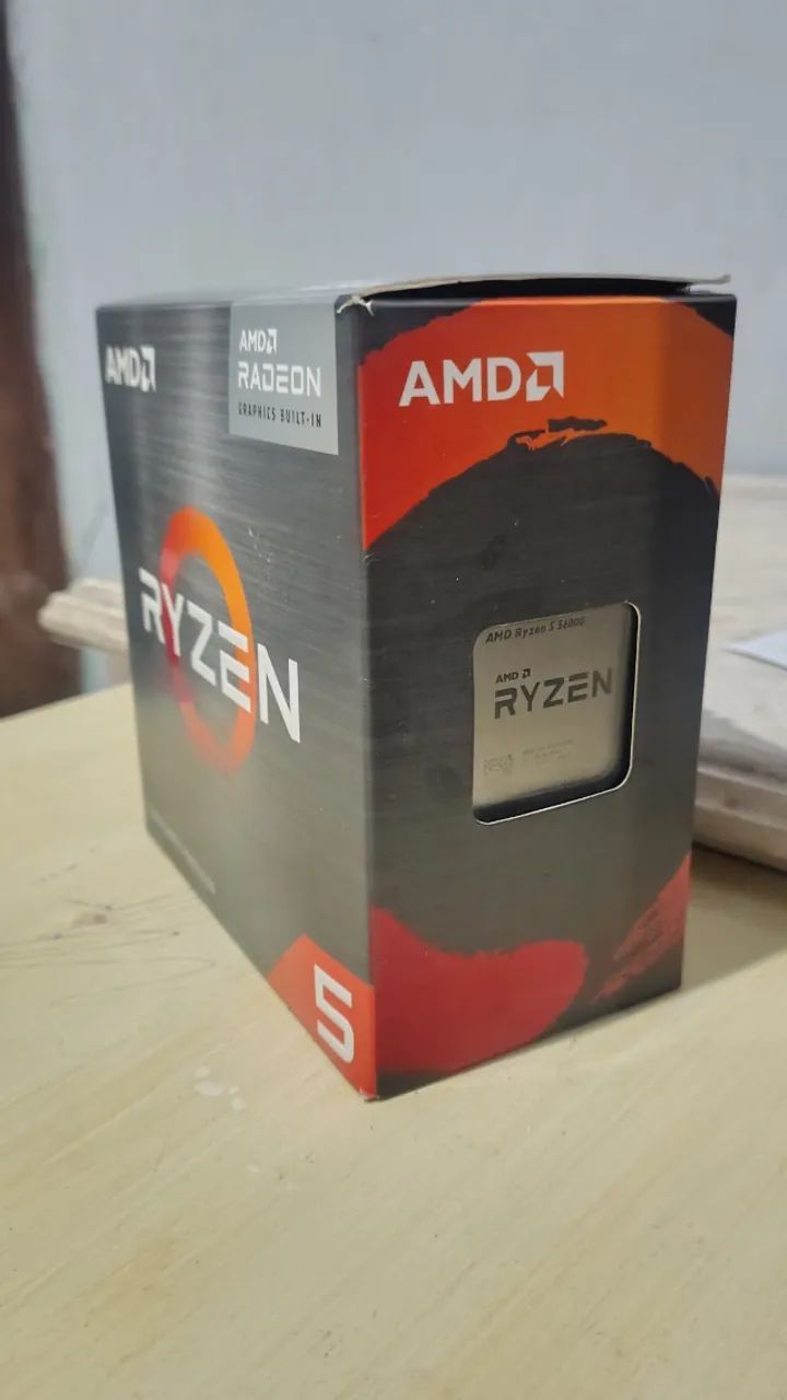 Processador Ryzen 5600G AM4 C/ Cooler box - Foto 2