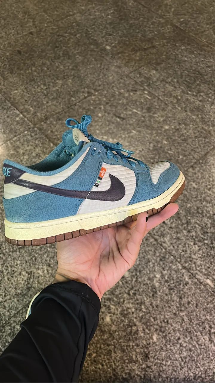 Tênis dunk azul  - Foto 3