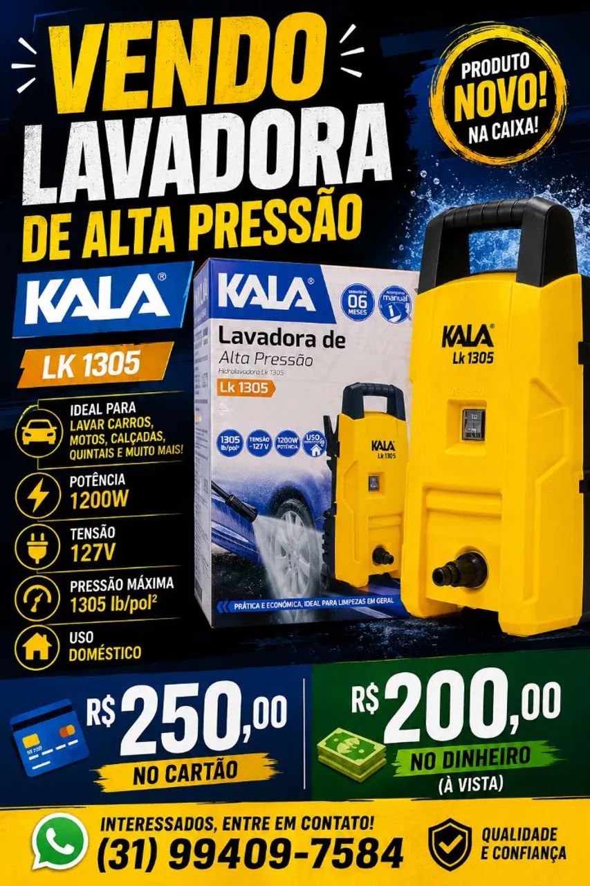 Lavadora de Alta Pressão