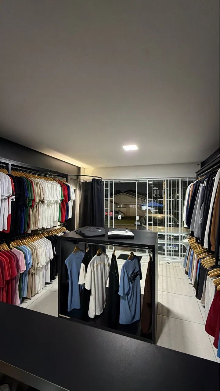 Loja de roupa masculina