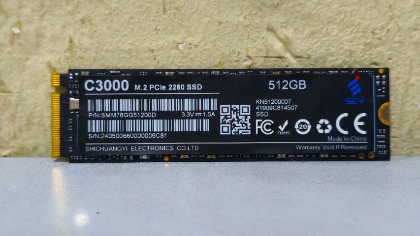 SSD M.2 PCIe SCY C3000 512GB
