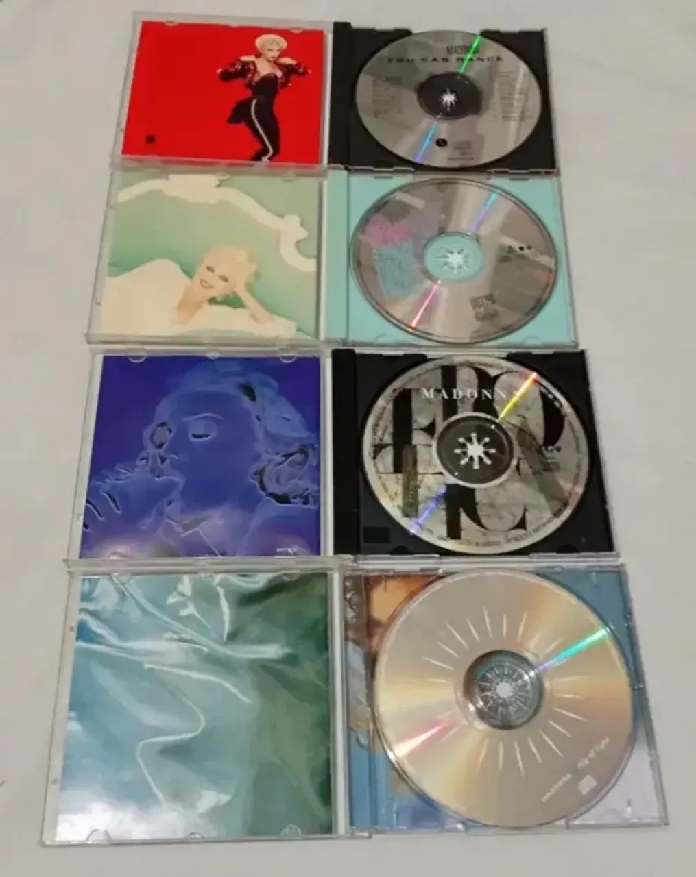 Lote 4 CDs Madonna You Can Dance/ Erotica/ Ray of Light/ Bedtime Stories - Foto 2
