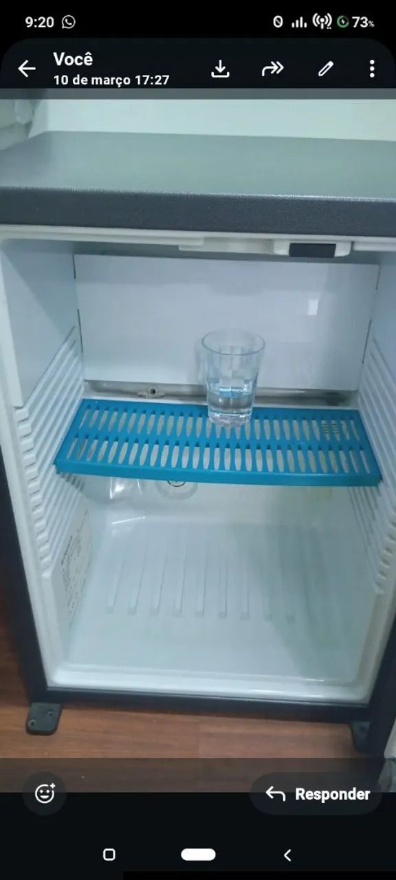 Frigobar Dometic(Electrolux )40 litros cor cinza (mini bar)  - Foto 3