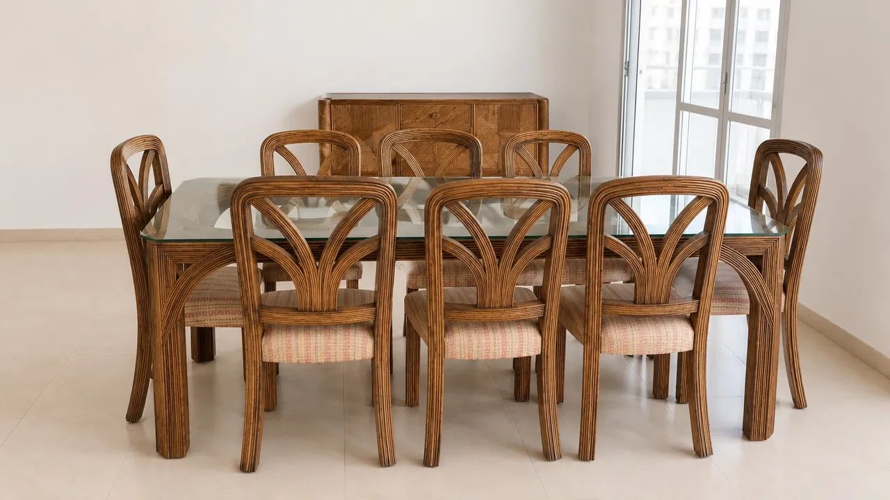 Mesa de Vine com cadeiras  - Foto 5