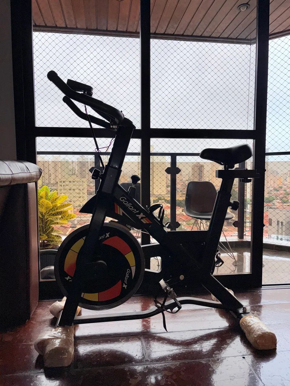 Bicicleta Ergométrica Gallant Elite X Spinning Roda de Inércia