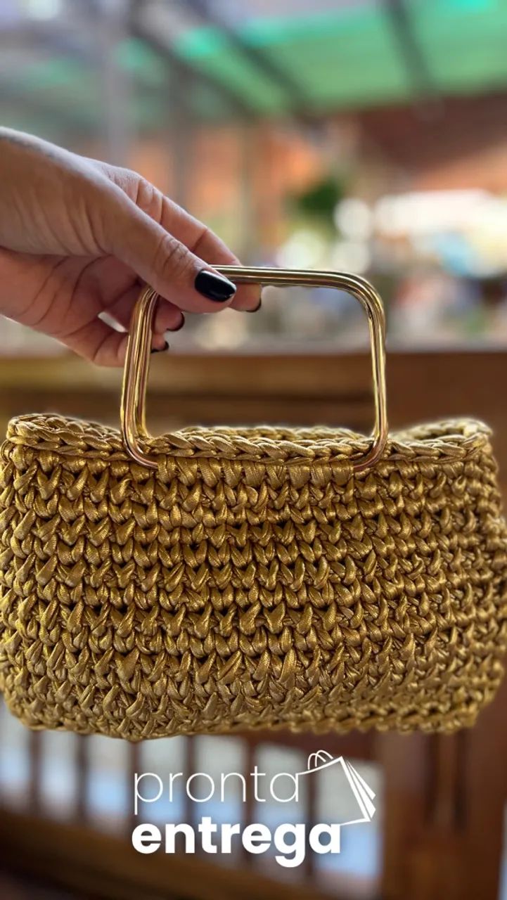 Bolsa de Crochê 