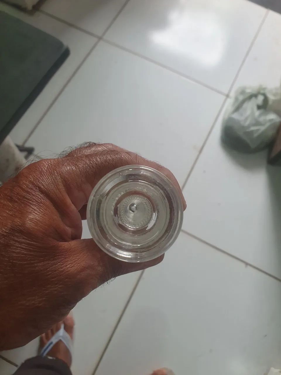 Castiçal de vidro  - Foto 3