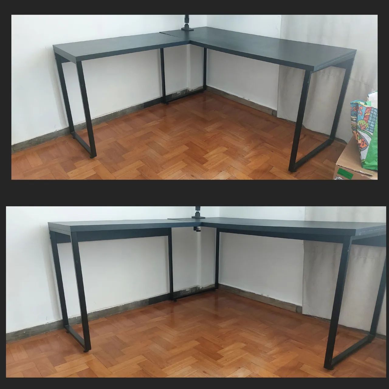 Mesa de escritório em "L"