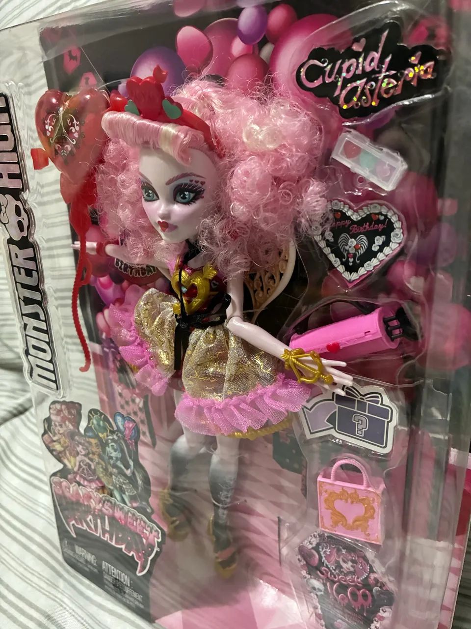 Boneca Monster High Cupido Asteria g3 básica - Lacrada - Foto 3