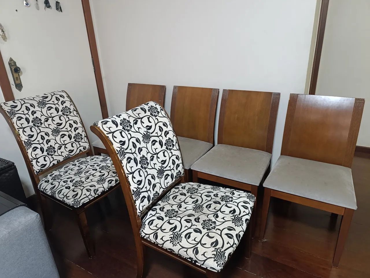Kit seis cadeiras para mesa de jantar  - Foto 3