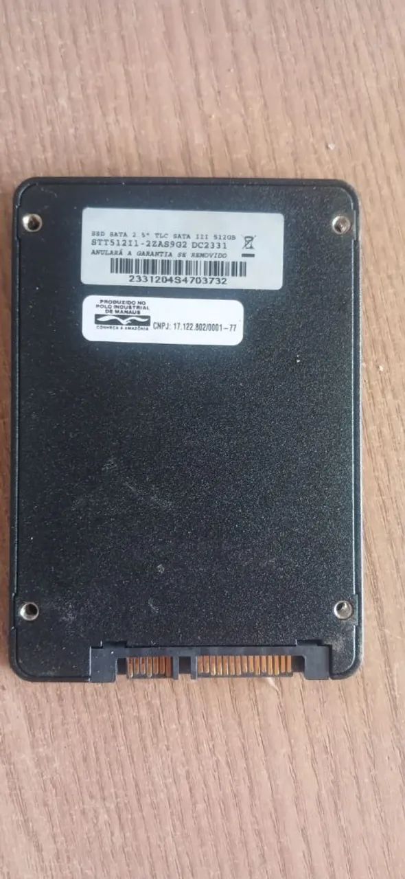 ? SSD 512GB SATA 2.5? - Rápido e Confiável!