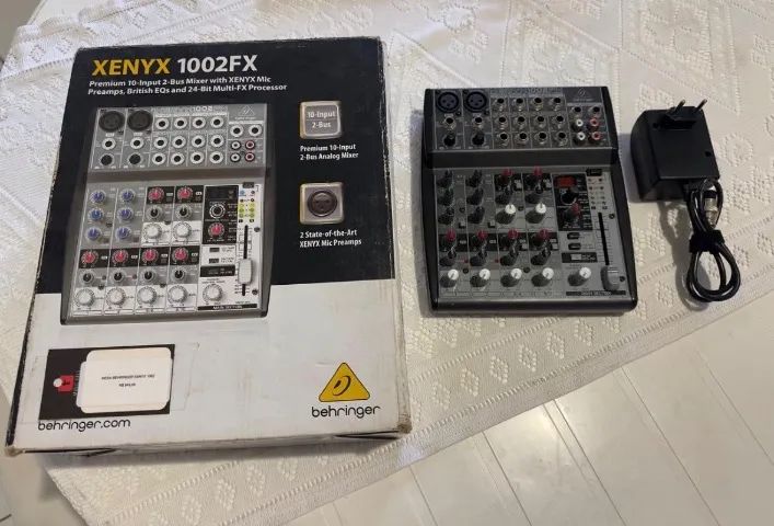 Mesa de som Behringer Xenyx 1002fx - Foto 2