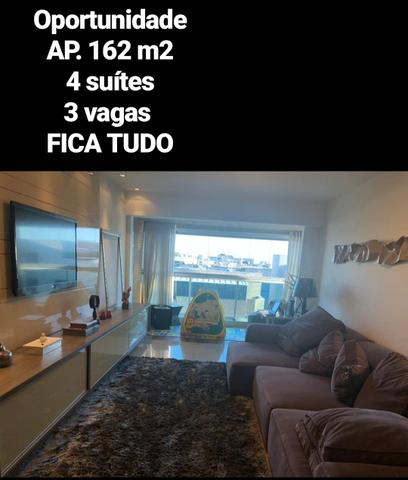 Ap. 162m2 Porteira Fechada na Ponta Verde