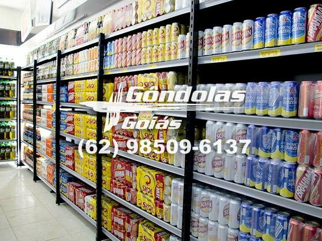 Racks e expositores "Gôndolas Goiás" - Foto 3