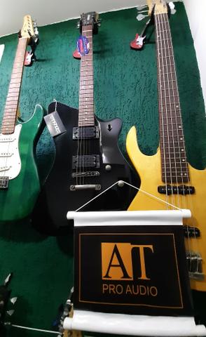 Guitarra Fernandes Vertigo X Bk Preta linda no mostruário da Loja instrumento novo! - Foto 5