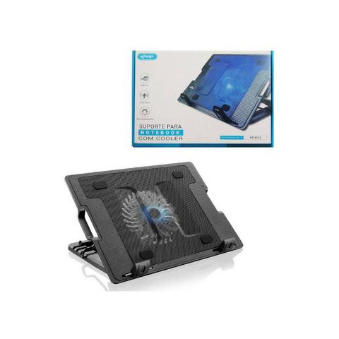 Suporte Base Para Notebook Com Cooler E Iluminação Até 17 Polegadas - Foto 2