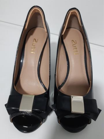 Sapatos n°34 Peep Toe Maravilhosos!!!! - Foto 4